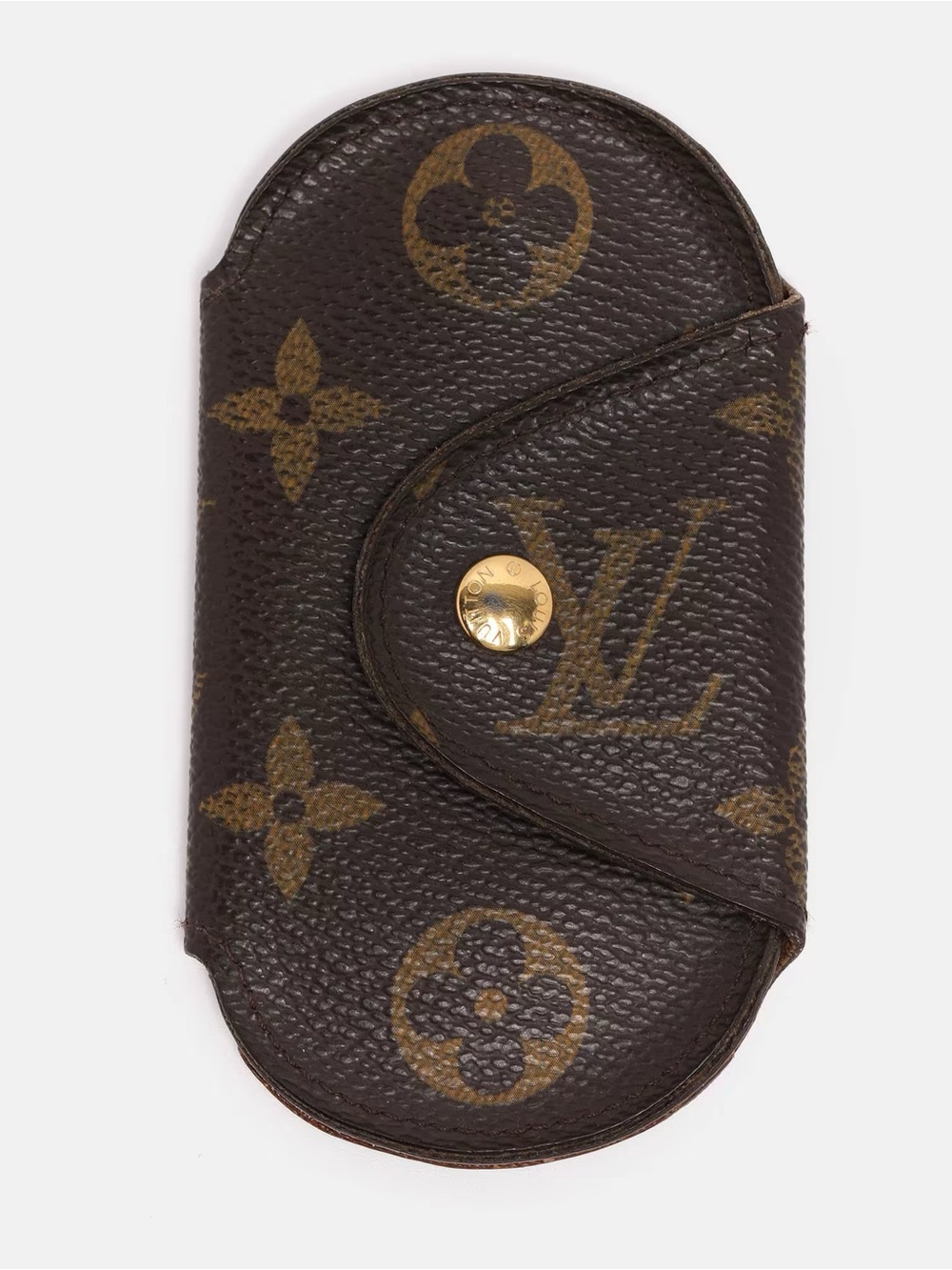 Louis Vuitton Brown Monogram Canvas Key Holder with Gold Hardware